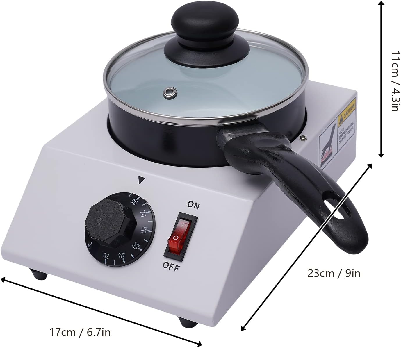 Elektrische Schokoladenschmelzmaschine