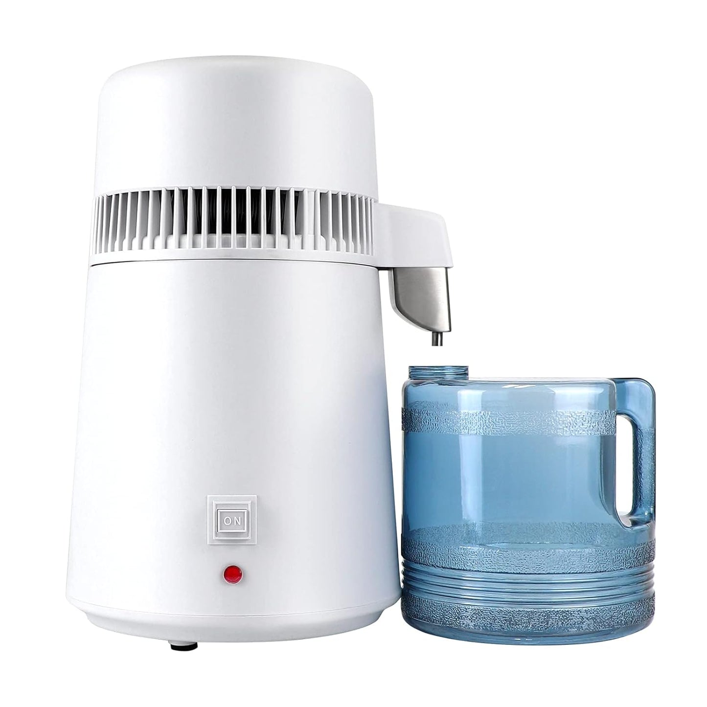 Wasserdestillierer mit Filter und Sammelkanne