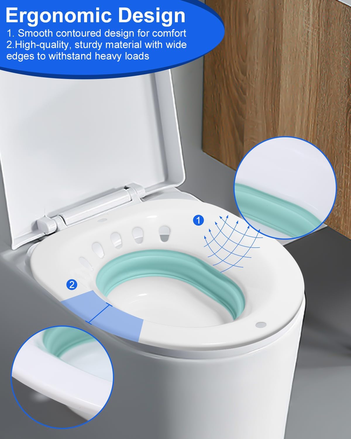 Faltbares Sitzbad für Hämorrhoiden & Wochenbettpflege