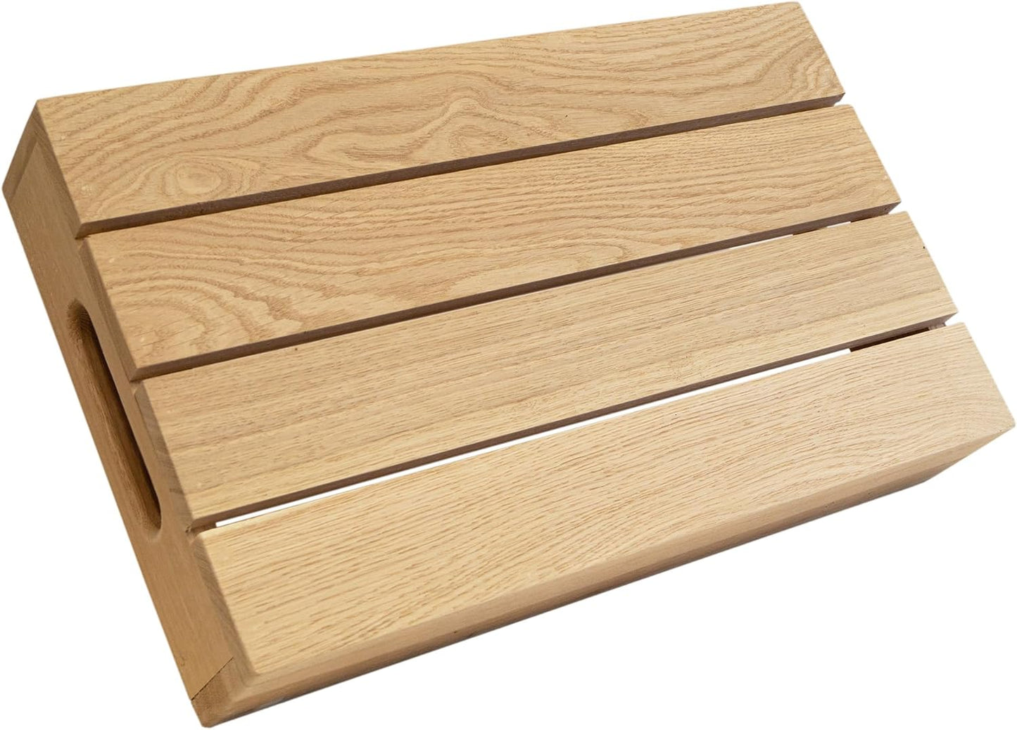 Serviertablett aus Eichenholz (50x30x8cm), Eichentablett 50x30x8cm