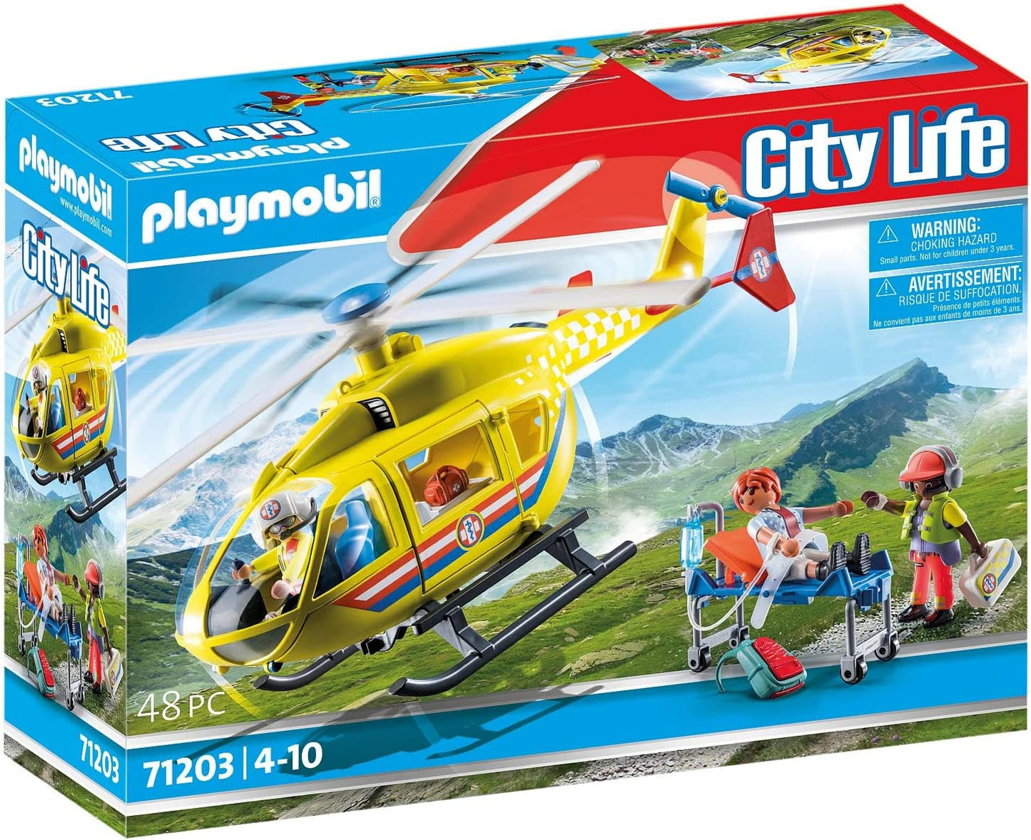 71203 City Life - Rettungshelikopter, Konstruktionsspielzeug