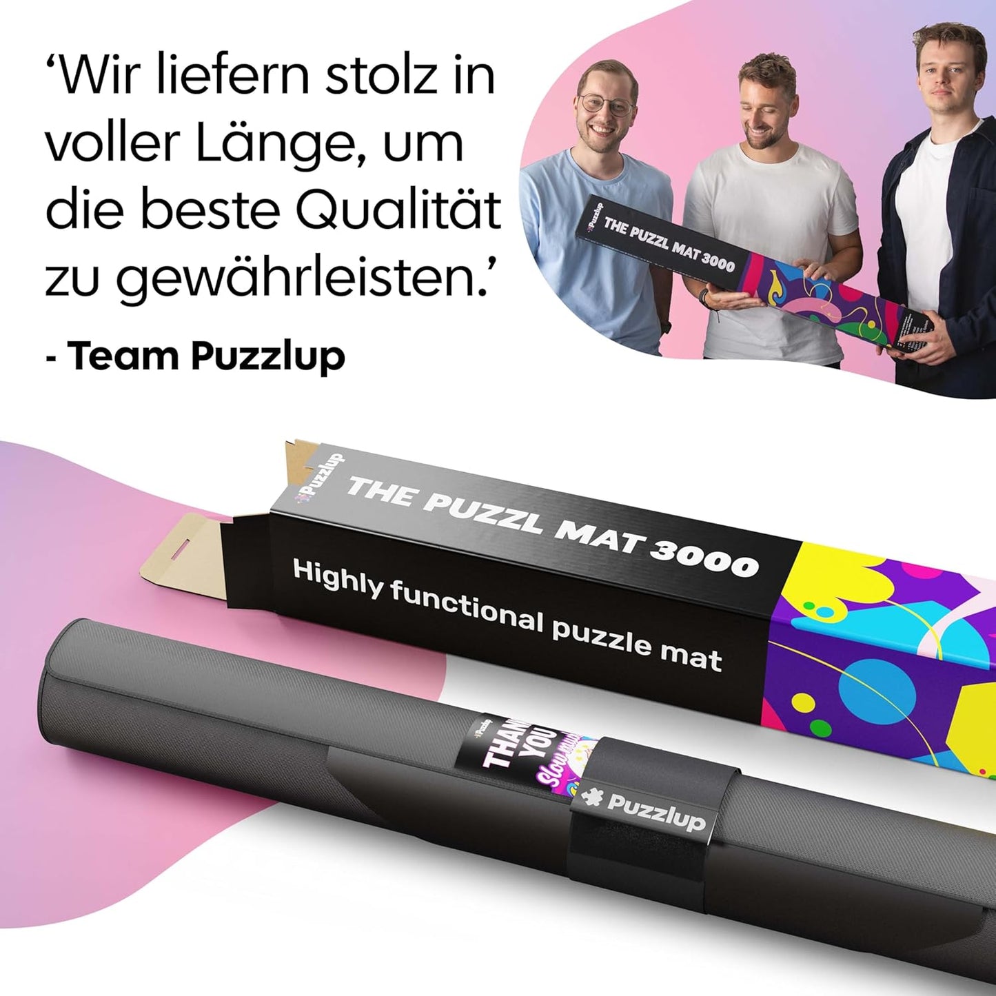 Puzzlematte für Puzzle bis 3000 Teile (95 x 150 cm), Gift 3000