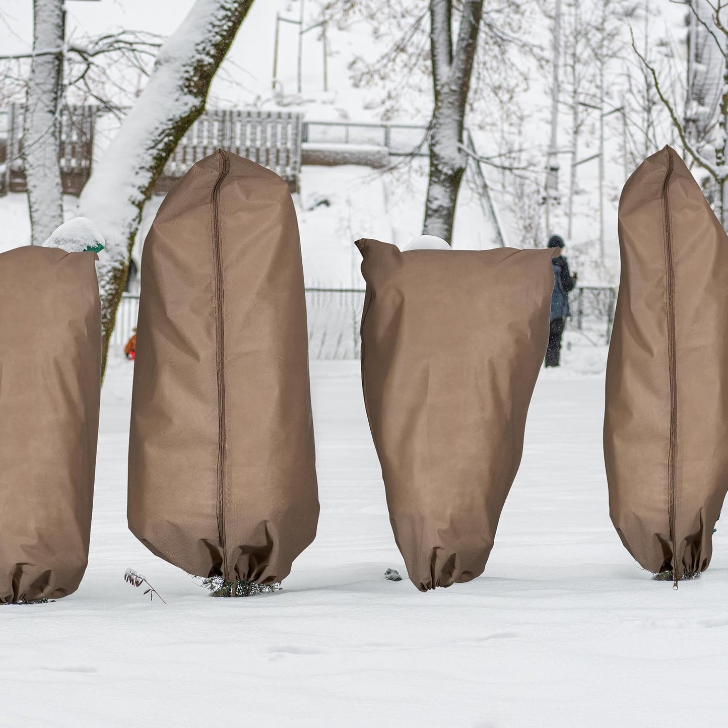 3er-Set Winterschutzhaube, 240x200 cm, 240x200 cm