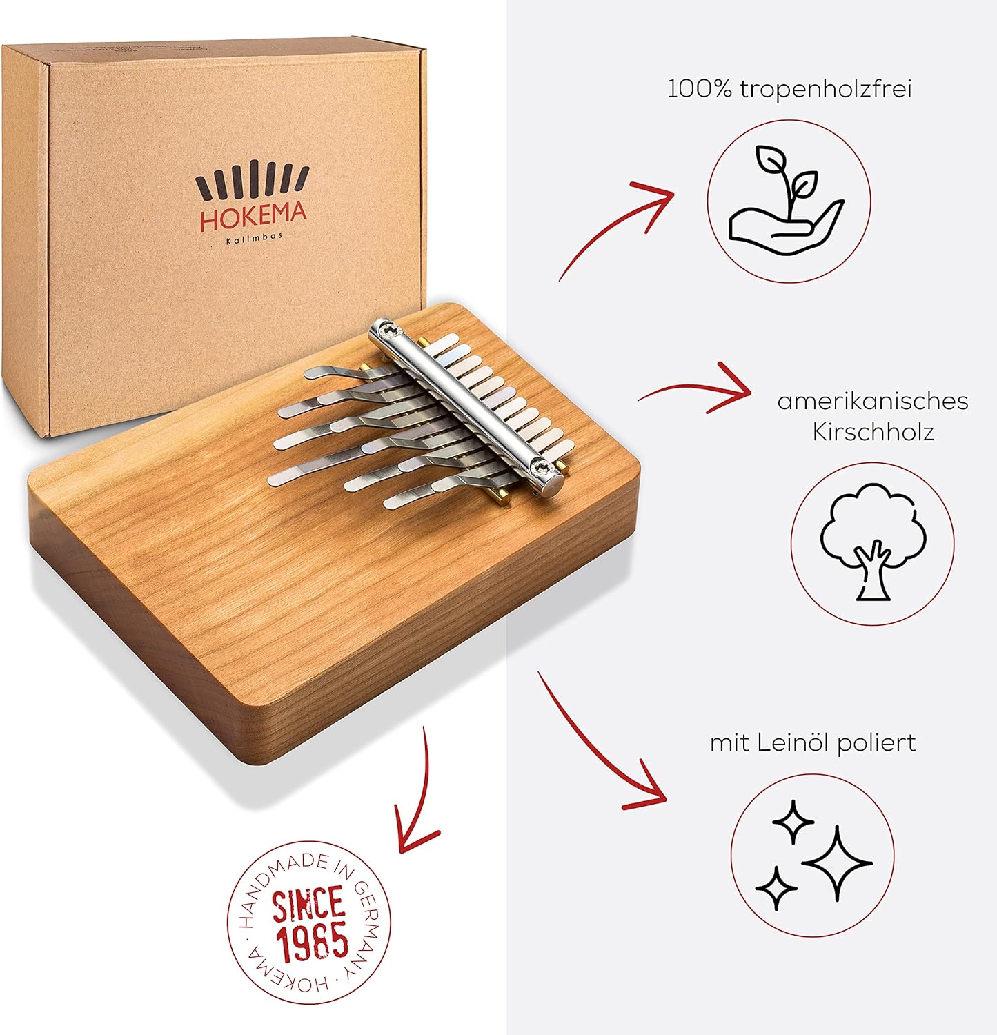 Kalimba B11 Melody Daumenklavier für Einsteiger, Single