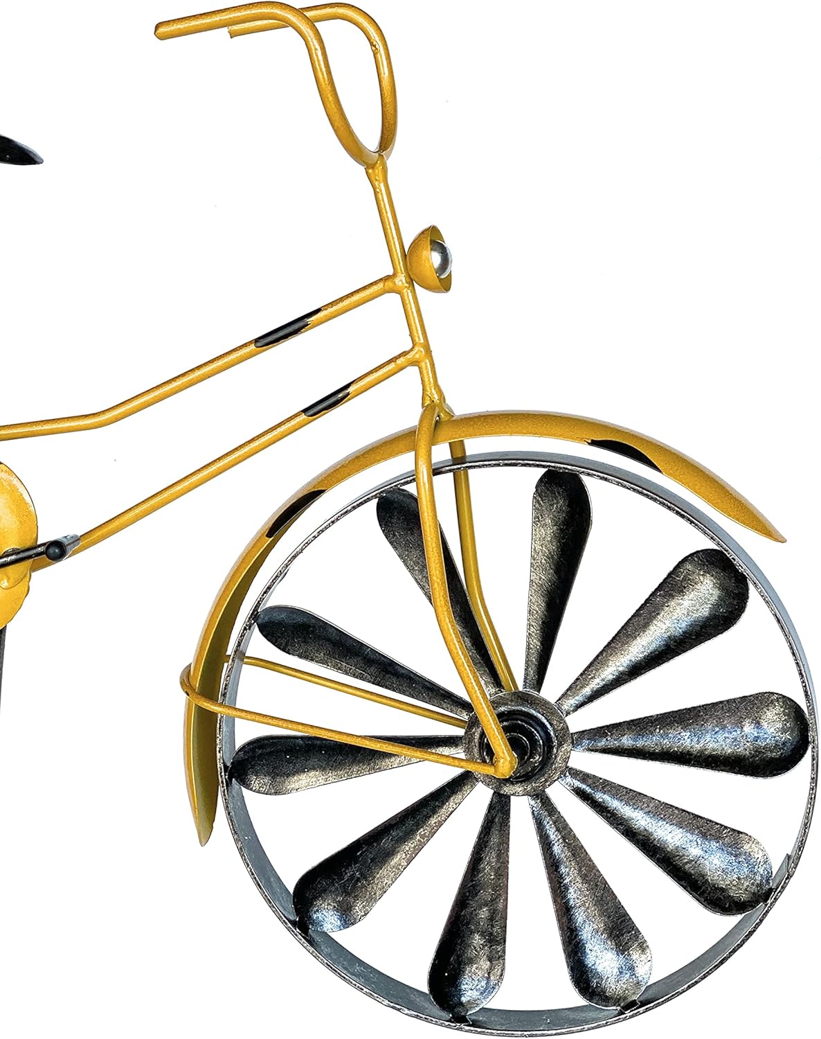 Gartenstecker Fahrrad XL mit Windspiel