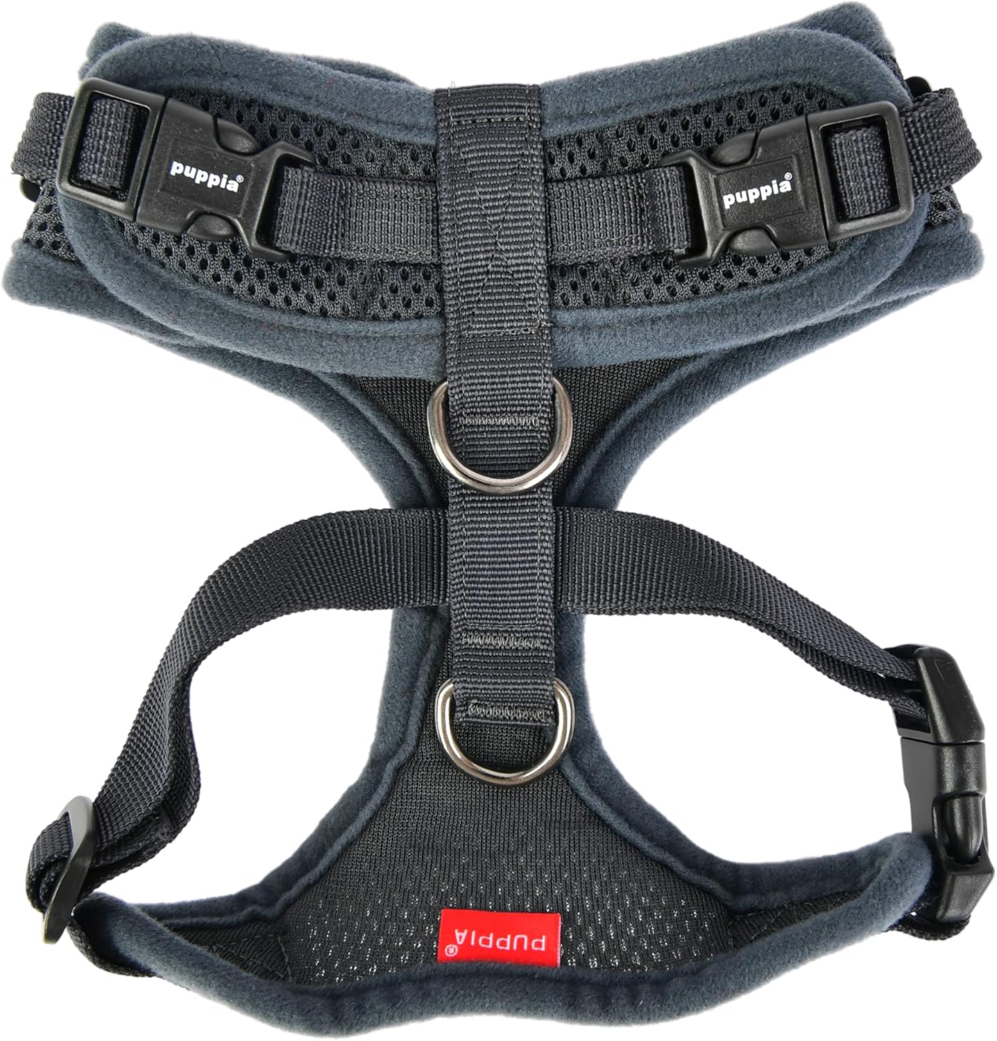 Soft Harness Hundegeschirr RITEFIT, Medium grau