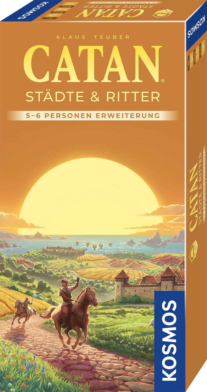 Catan Städte und Ritter Erweiterung für 5-6 Personen, Edition 2025