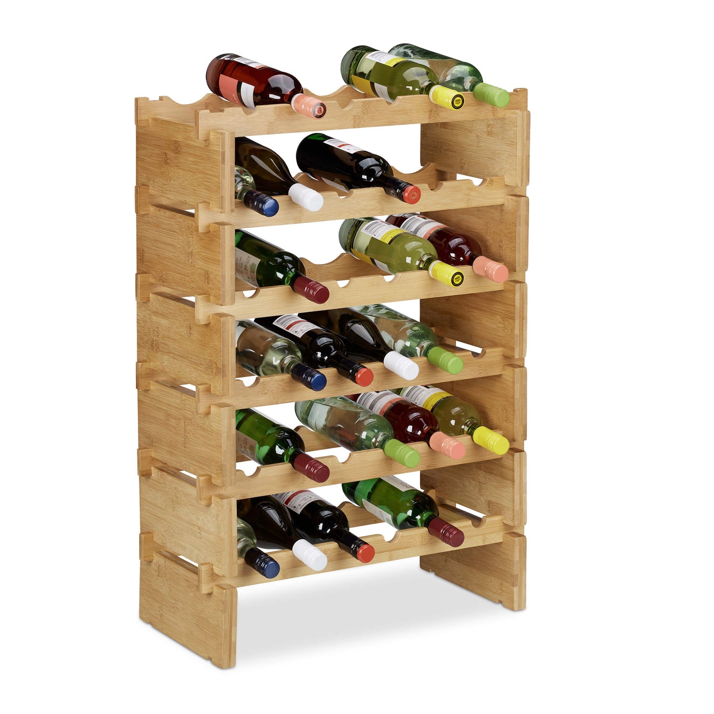 Weinregal, 6 Ablagen