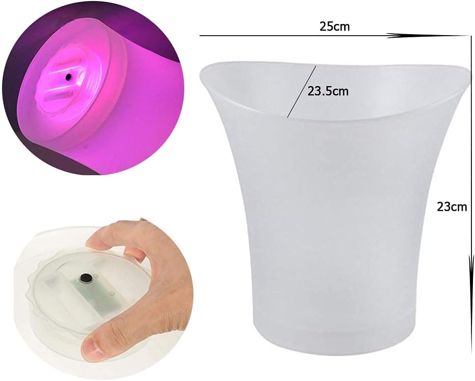 LED Flaschenkühler 5L für Partys und Events, 1 piece