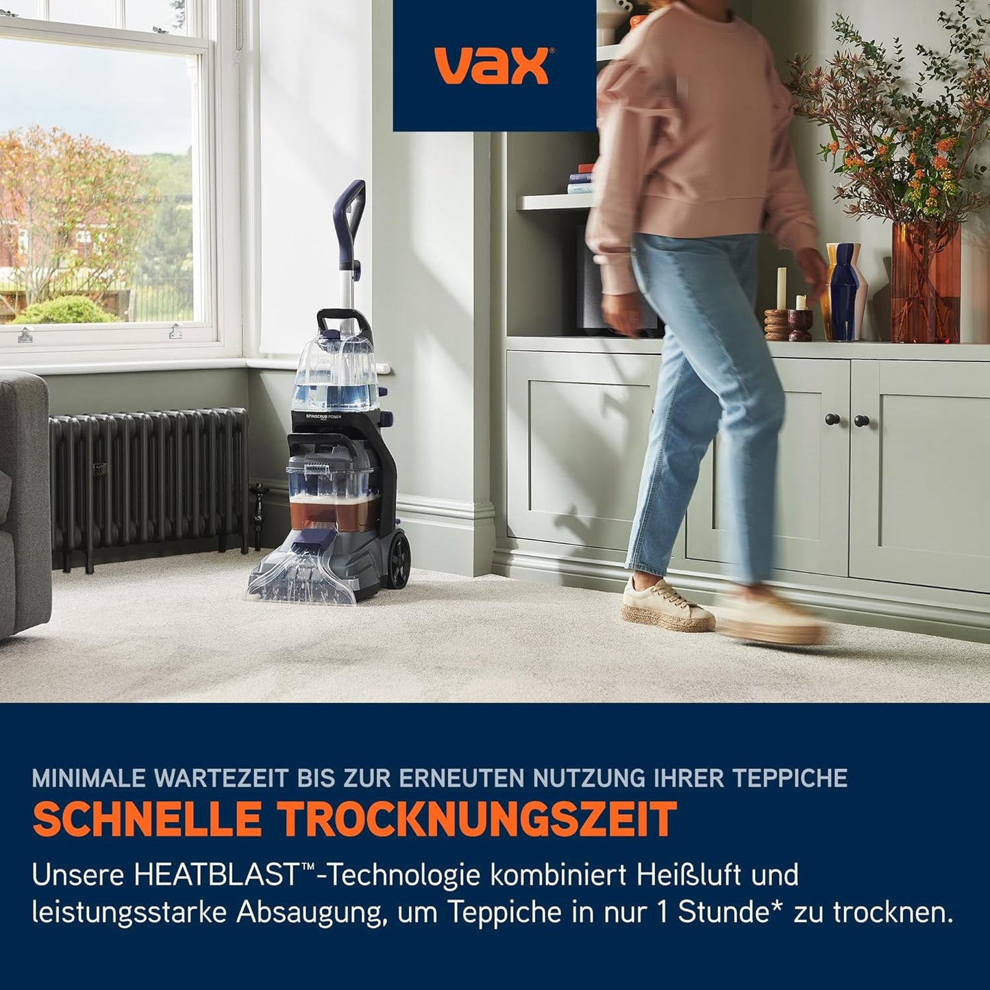 SpinScrub Power Plus Polster- und Teppichreiniger, Spinscrub Plus EU
