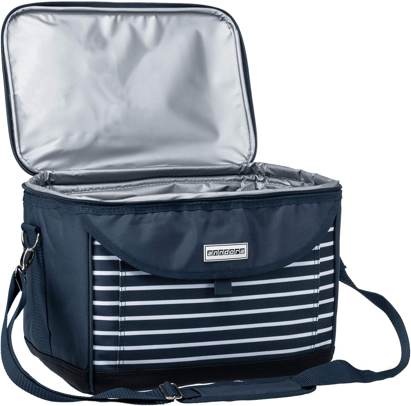 Kühltasche, navy blau weiss