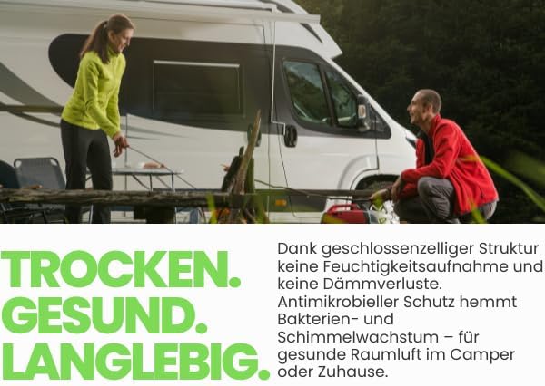 Selbstklebende Isoliermatte Armaflex Home für Wärme- & Schalldämmung, Armaflex Home 19mm - 1m x 1m