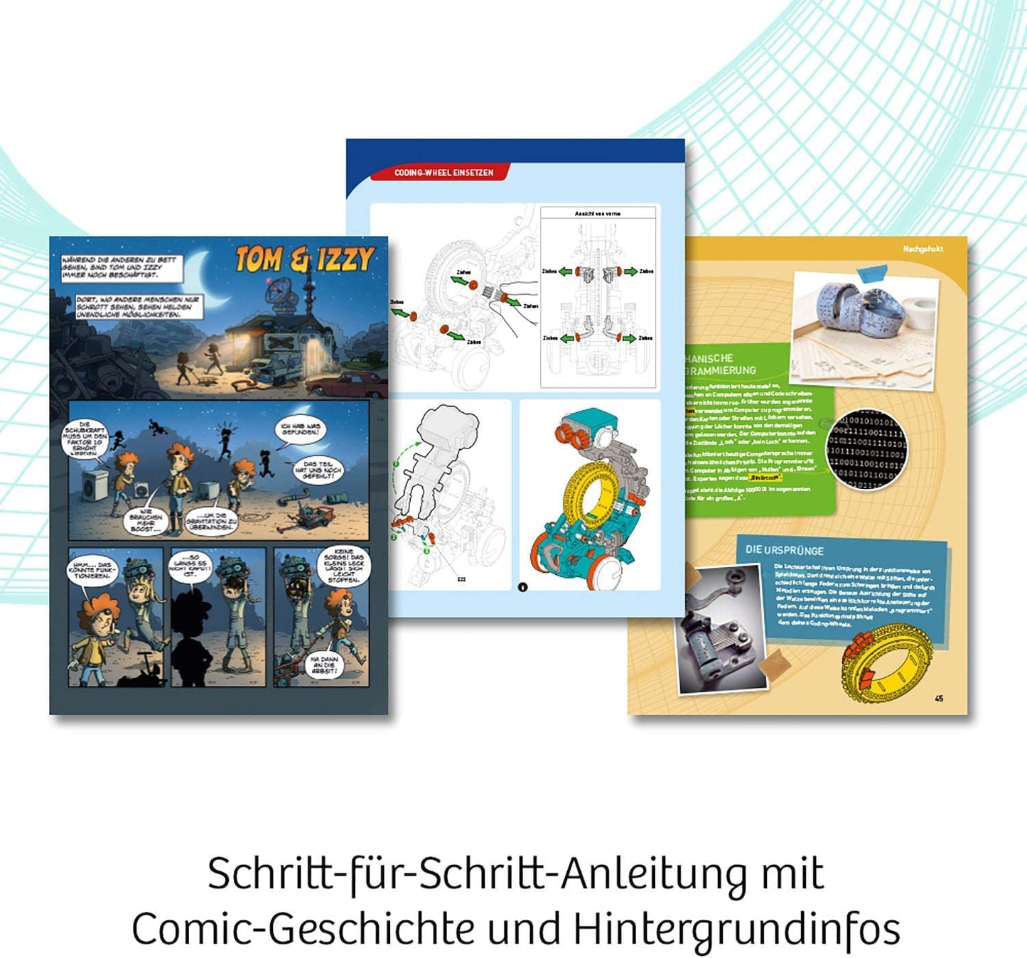 Codix - Dein mechanischer Coding-Roboter, Experimentierkasten