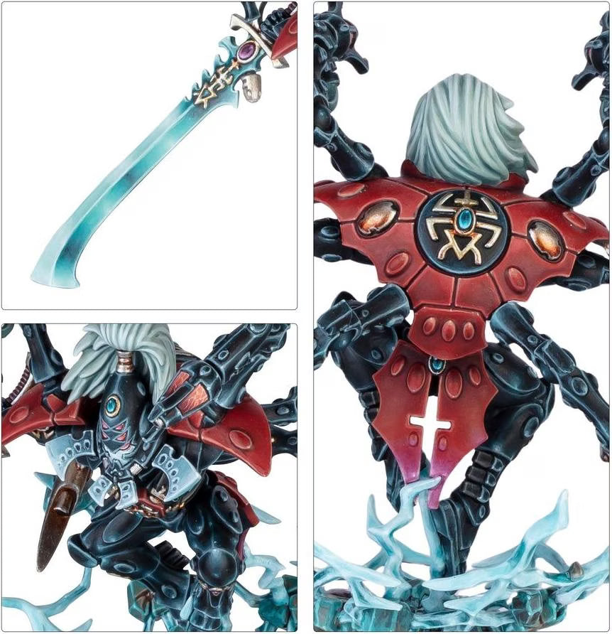 Warhammer 40.000 Aeldari: Phoenix Lord Lhykhis Modell