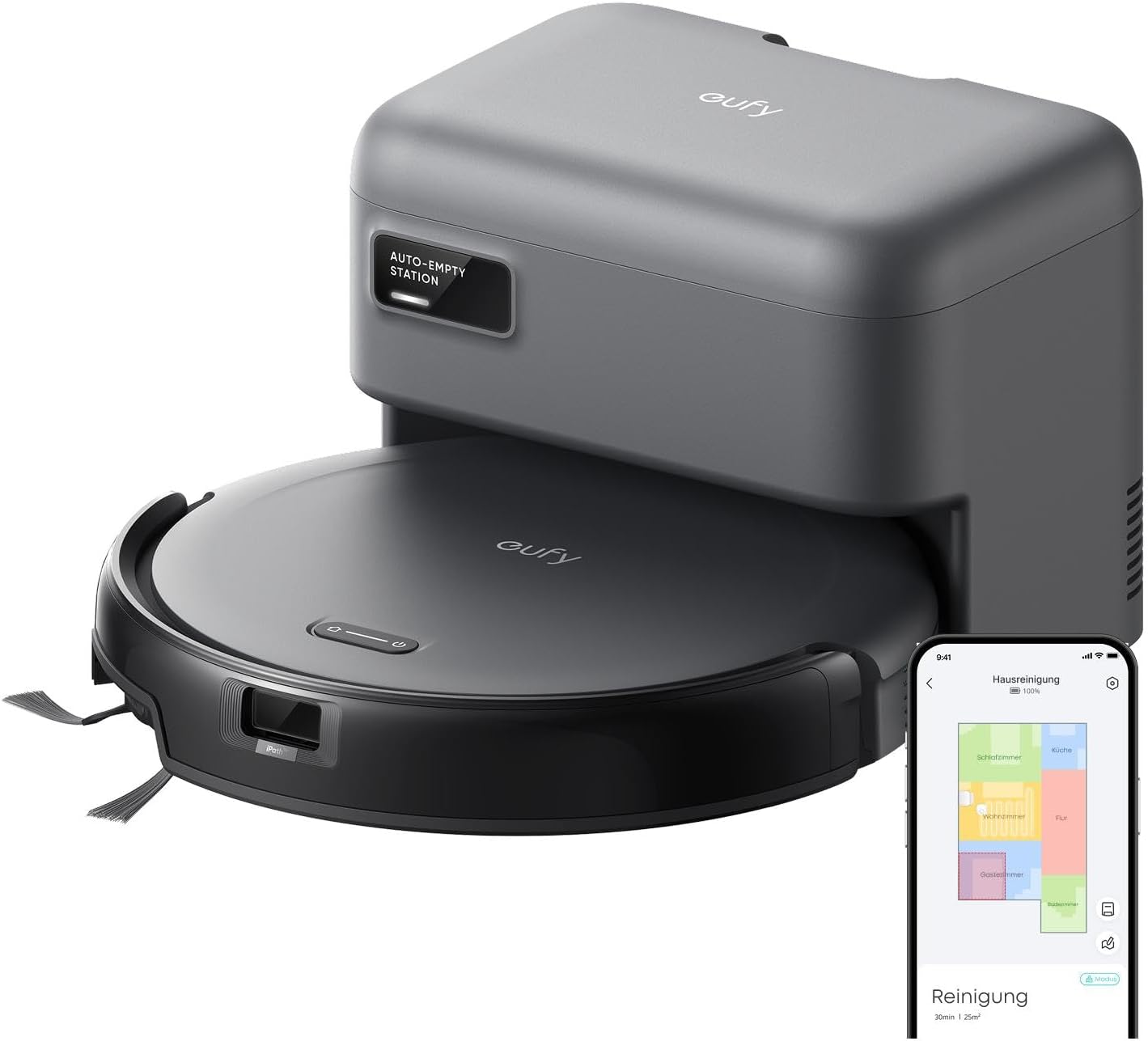 C10 Saugroboter mit Absaugstation