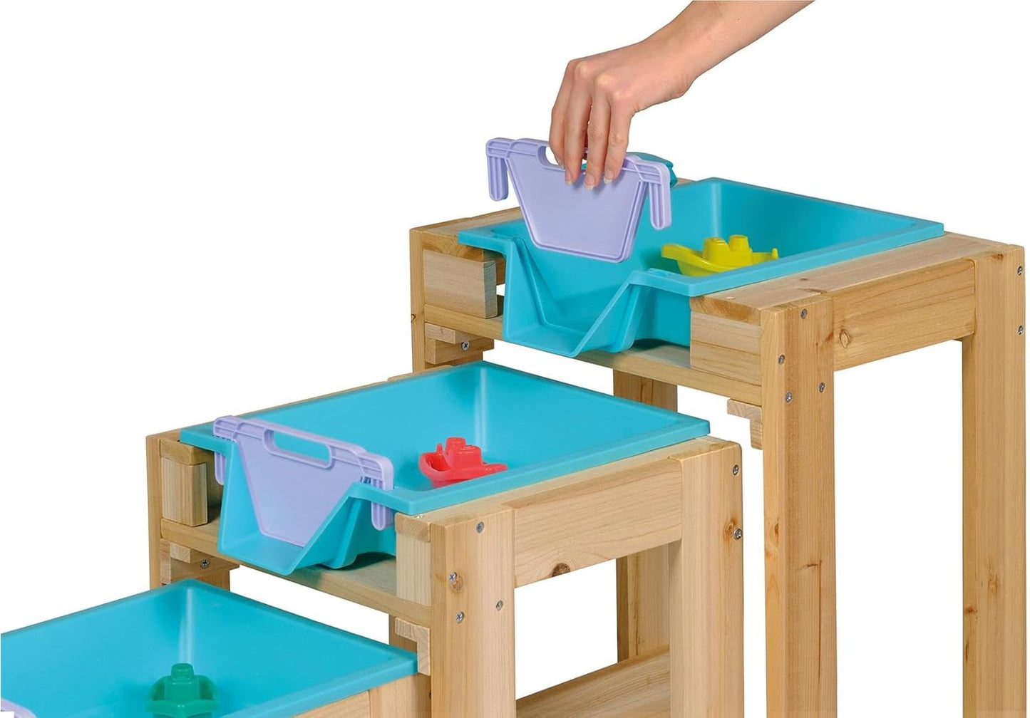Wasser-Spieltisch Set mit Schleusenfunktion