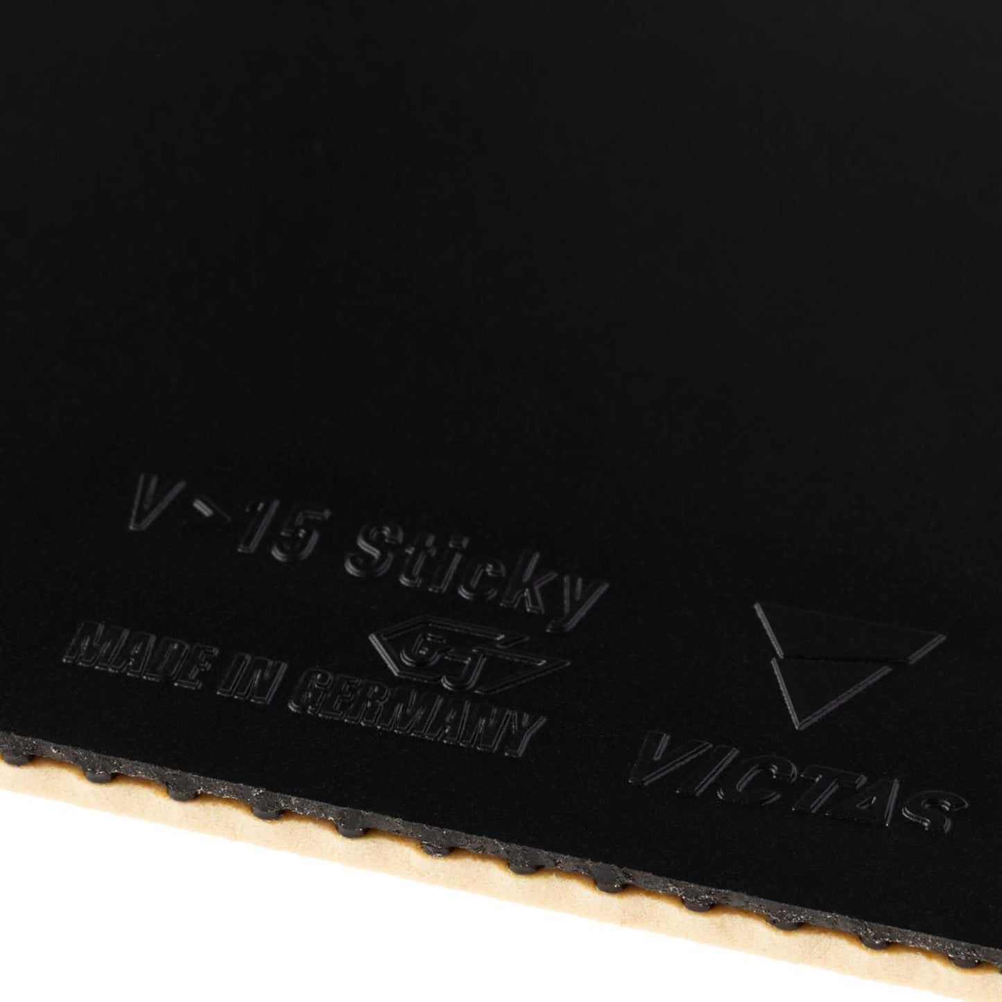 2er-Set Tischtennisbeläge, 2,0mm Schwarz