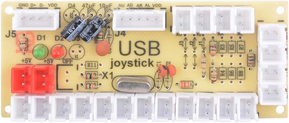 Arcade USB Encoder DIY Kit für PC & Raspberry Pi