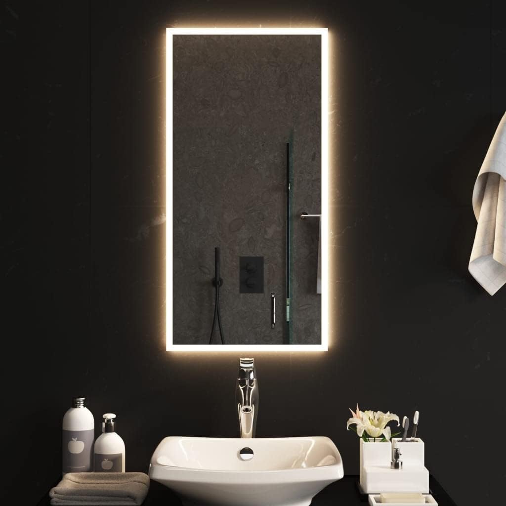 LED Badezimmerspiegel, 40L x 80B cm