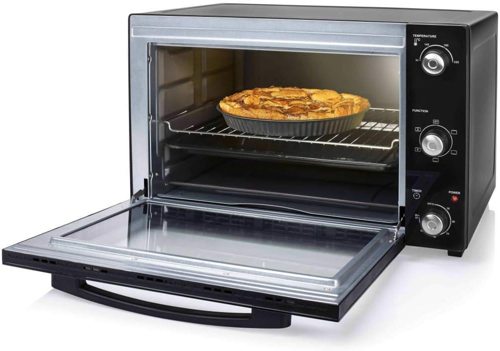 Umluft-Ofen für Grillen & Backen, 55 Liter Umluftofen