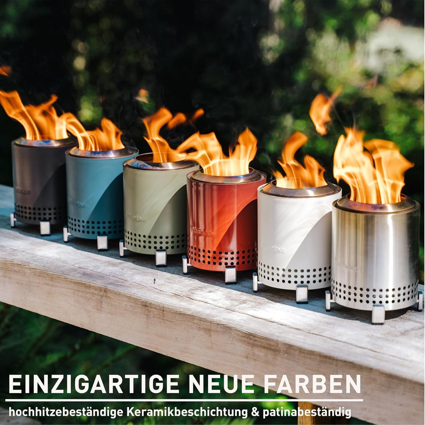Raucharmer Tischkamin Mesa Edelstahl, Mesa Edelstahl
