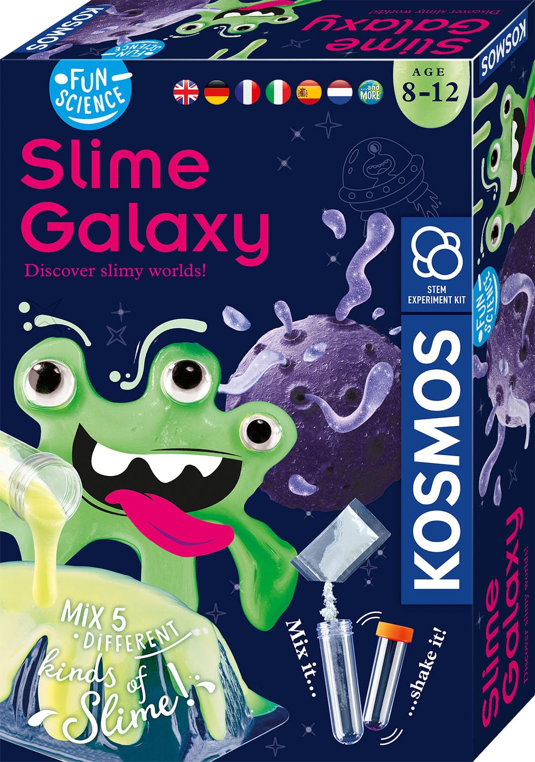 Kosmos-Experiment mit Alien Slime, multilingual_SlimeGalaxy