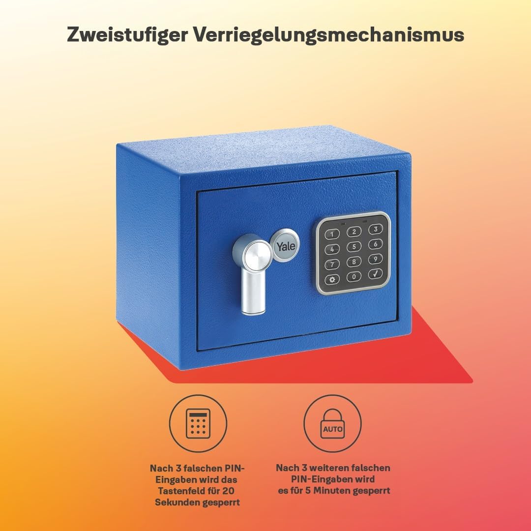 YSV/170/DB2/B Tresor, Mini - Neu ; Blau