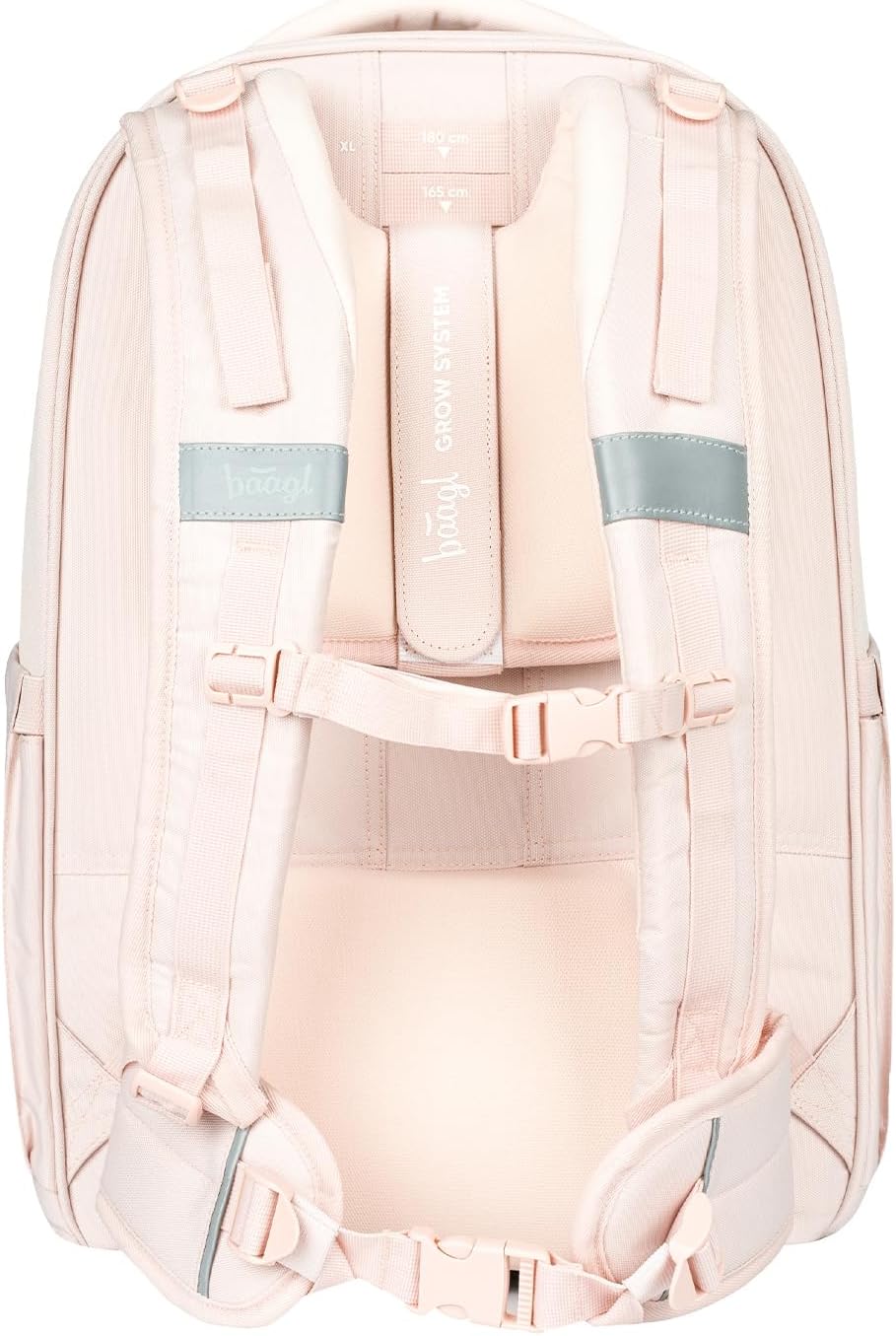 Schulrucksack-Set für Teenager (3-teilig, ergonomisch), Creamy