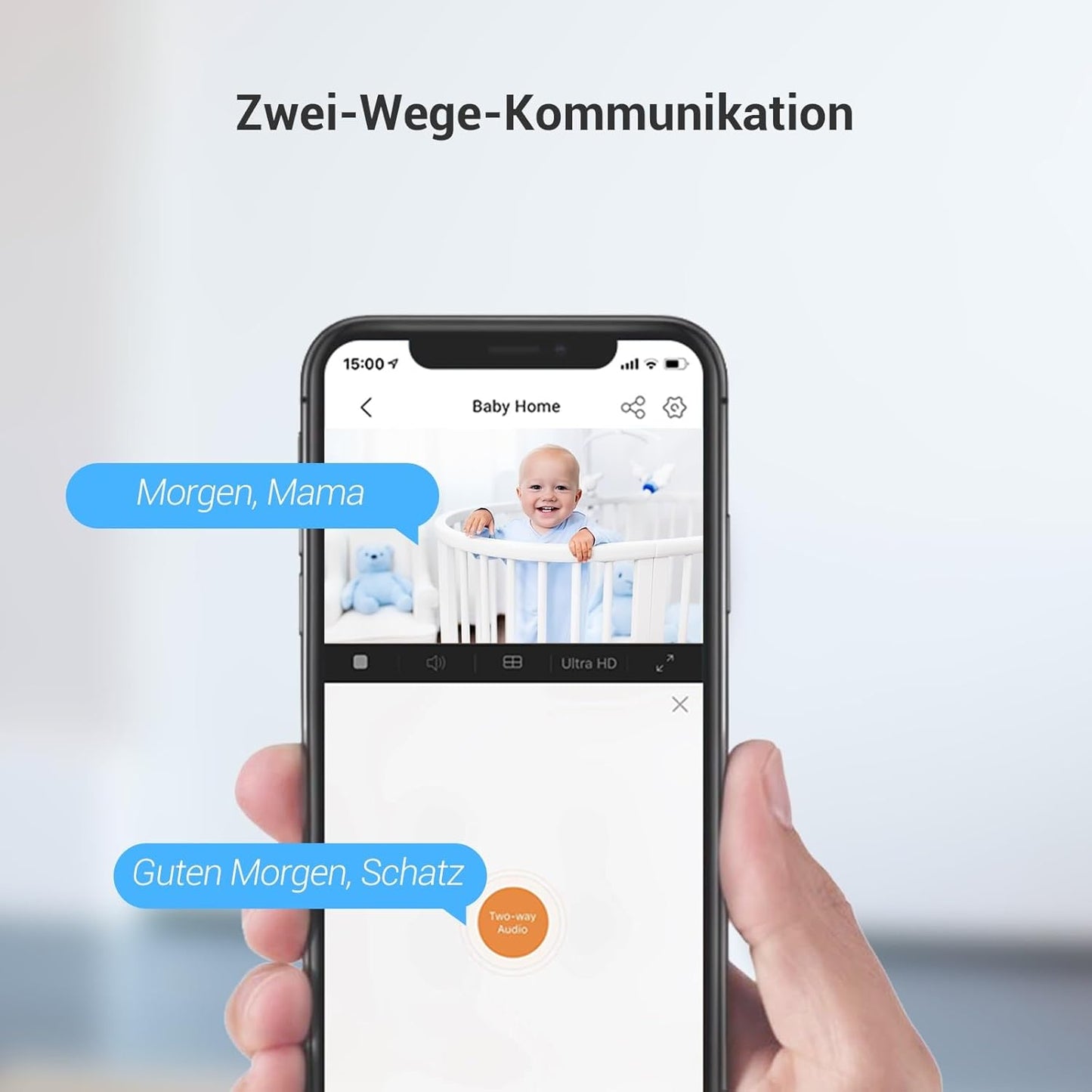 2-teiliges C6N Überwachungskamera-Set, 2 Set
