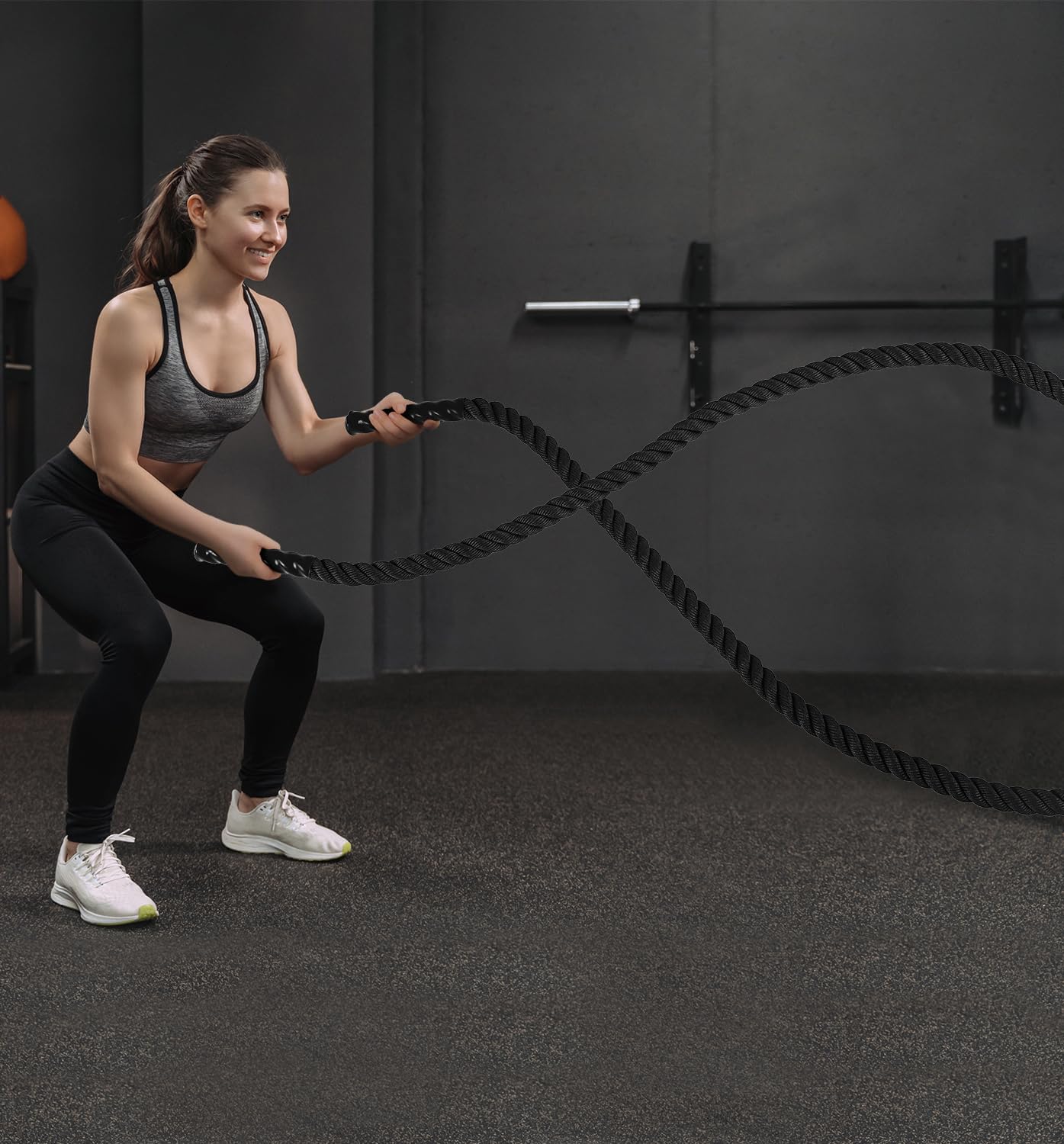 Battle Rope für Kraft- und Ausdauertraining, Battle Rope 15m