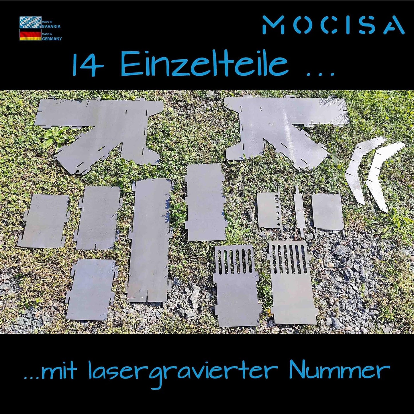 Raketenofen, Legierter Stahl
