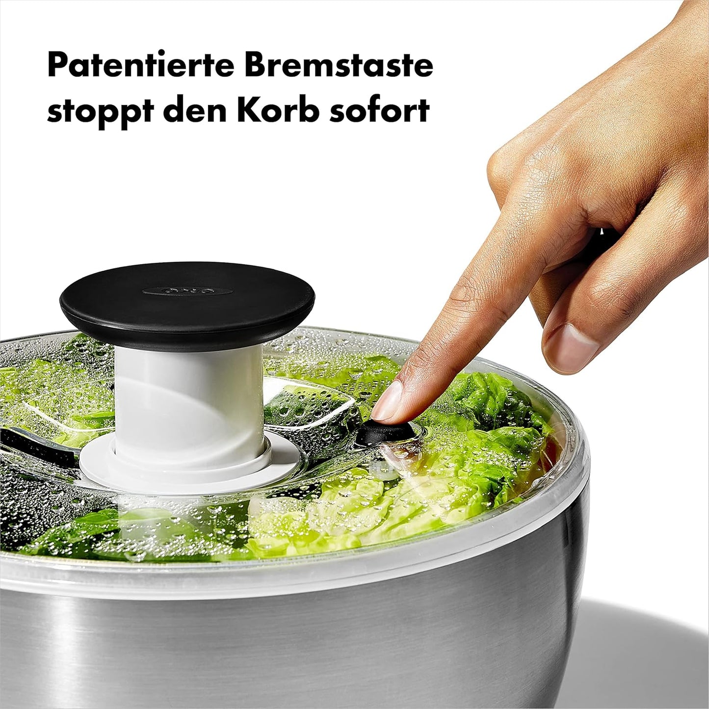 Salatschleuder Good Grips, Edelstahl - Gross