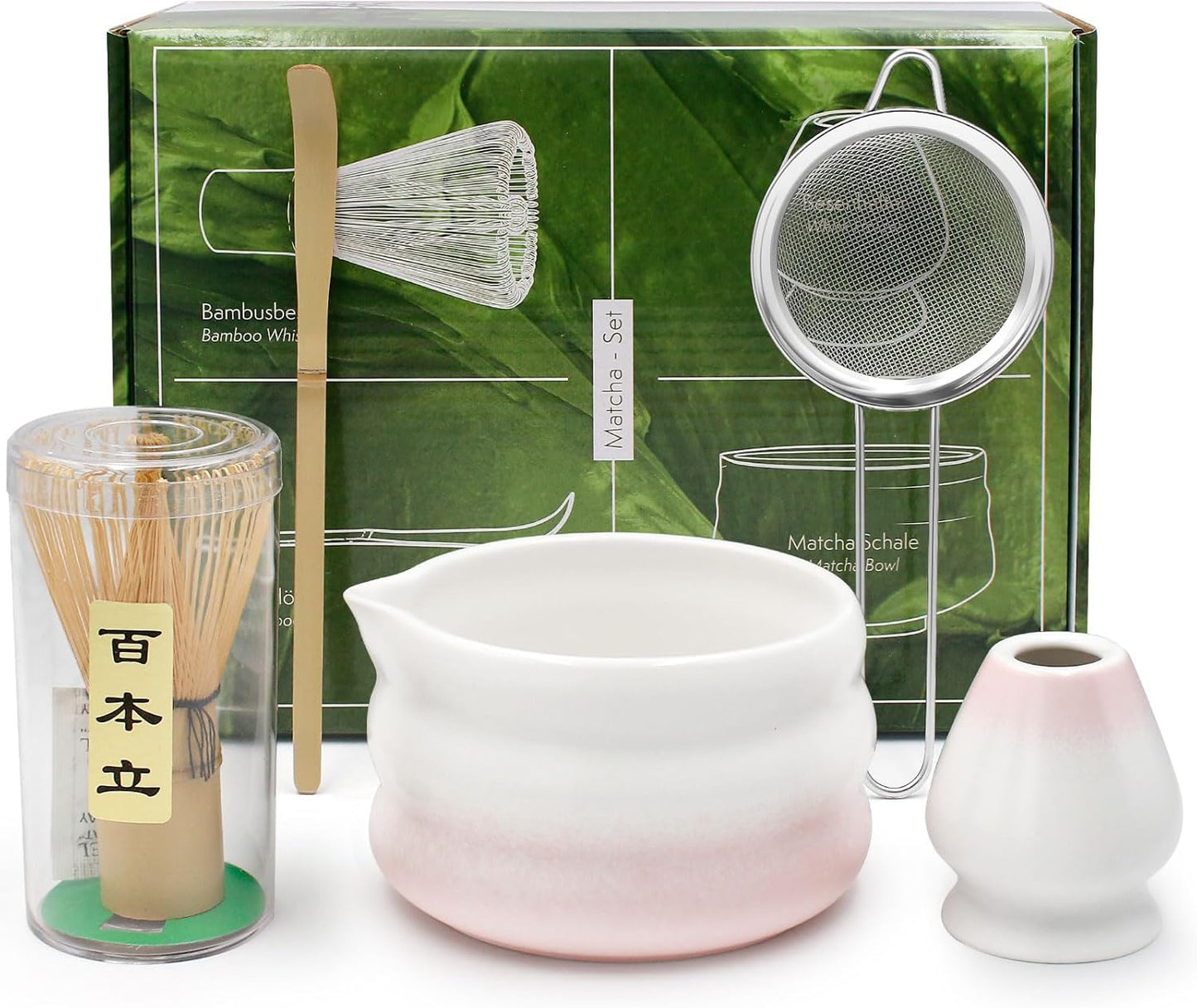 Matcha Tee Set, Rosa