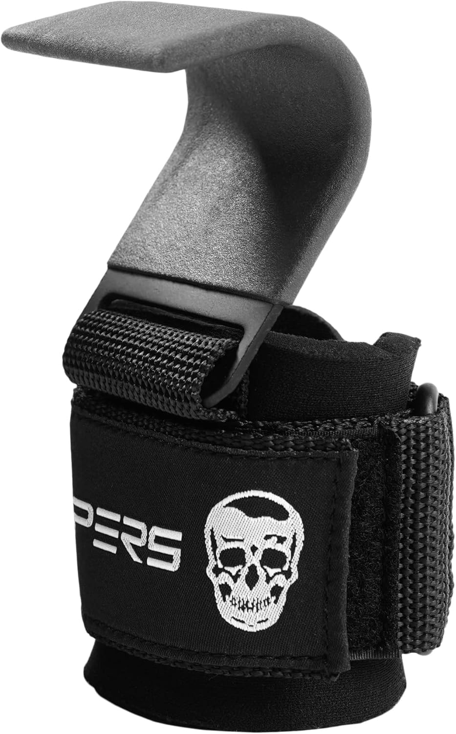 Weight Lifting Hooks für Krafttraining, Grau