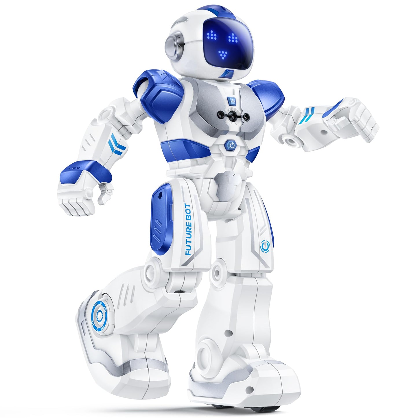 Programmierbarer Roboter, Blau + Weiss