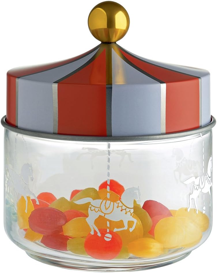 Circus MW30/50 Design-Vorratsglas mit Deckel, 10.50 x 10.50 x cm