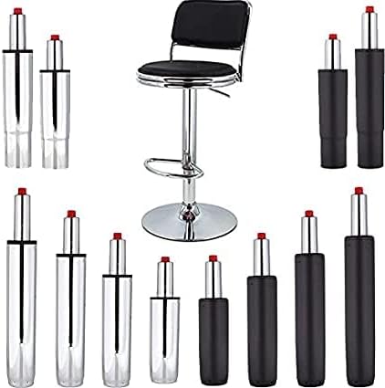 Gasfeder für Bürostuhl, 280mm, Schwarz