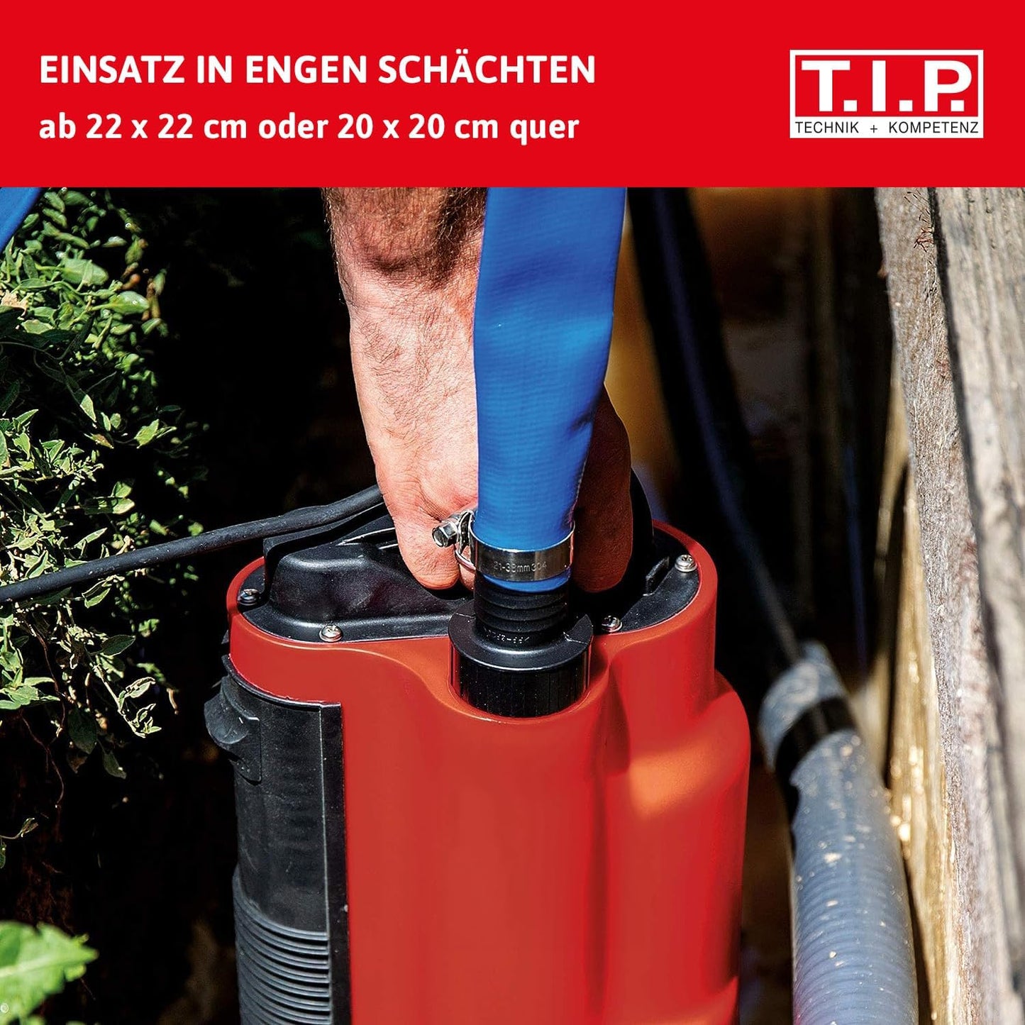 Drainage-Tauchpumpe I-COMPAC 7500, Fördermenge 7.500 l/h, Schmutzwasser, ohne Bundle