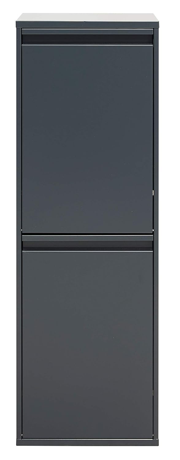 Basic CR204-B Mülltrennsystem, Anthrazit Basic - Ohne Aufbewahrungsbox