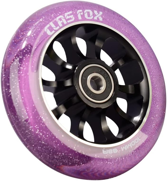 Pro Stunt Scooter Rollen, transparent lila