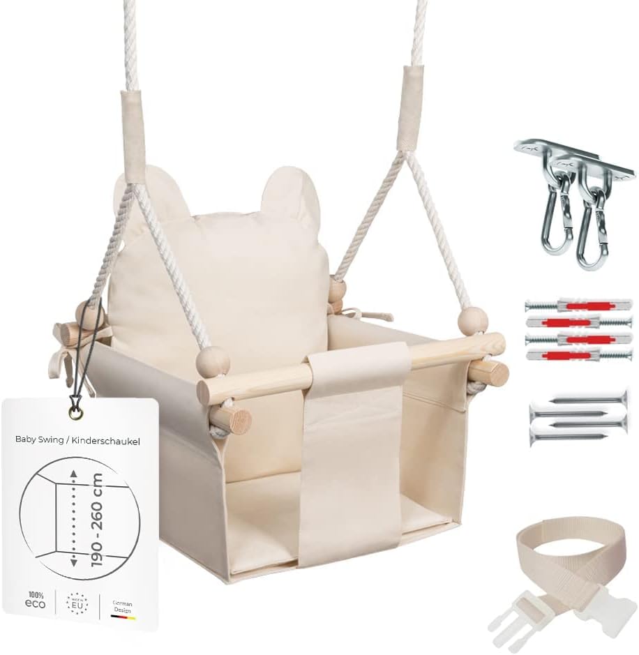 Babyschaukel, Beige