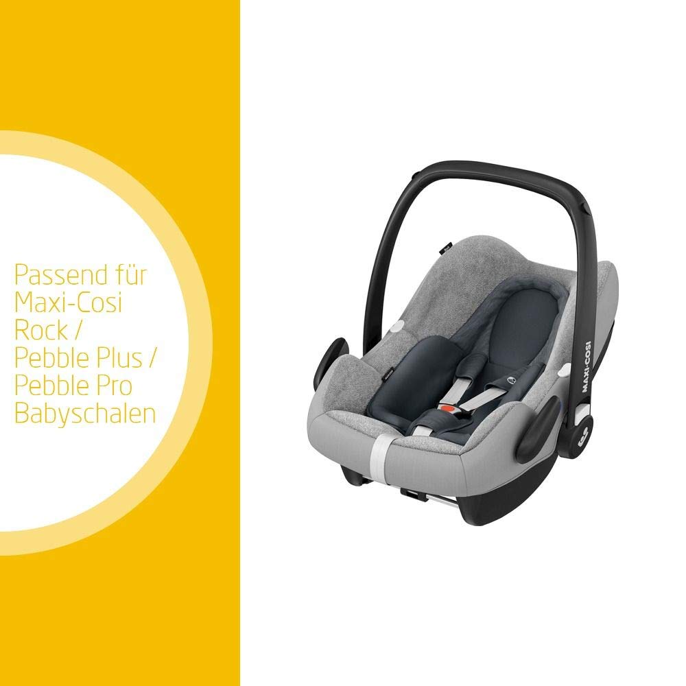 Sommerbezug für Babyschalen, Pebble Pro/Pebble Plus/Rock|Fresh Grey