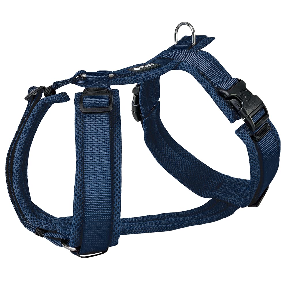 Hundegeschirr Y-Comfort Mesh, stufenlos verstellbar, Navy XL