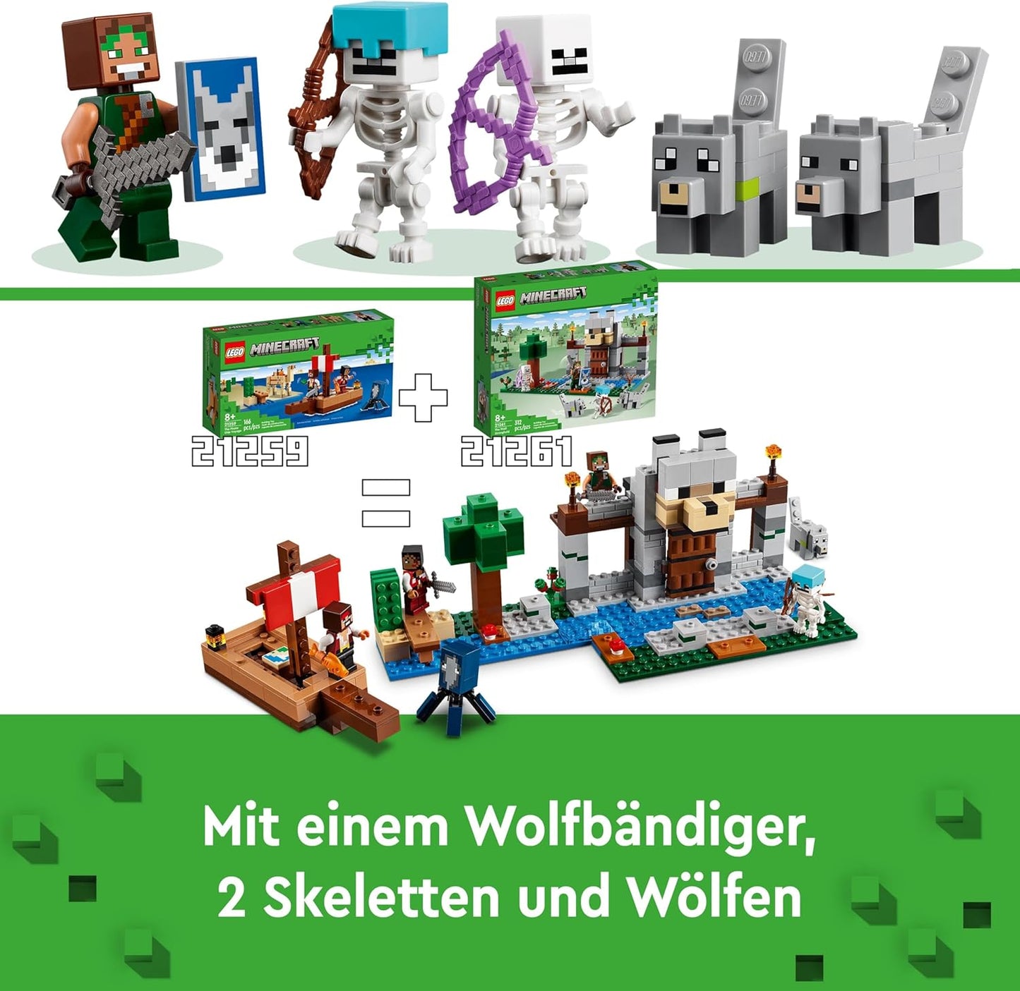 Minecraft Wolfsfestung