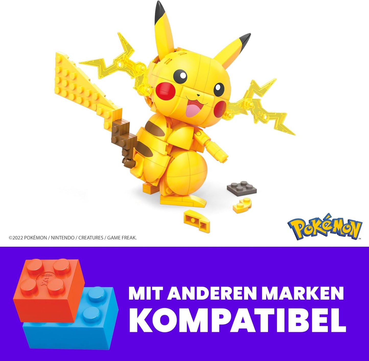 Pokémon Pikachu, Mehrfarbig Single