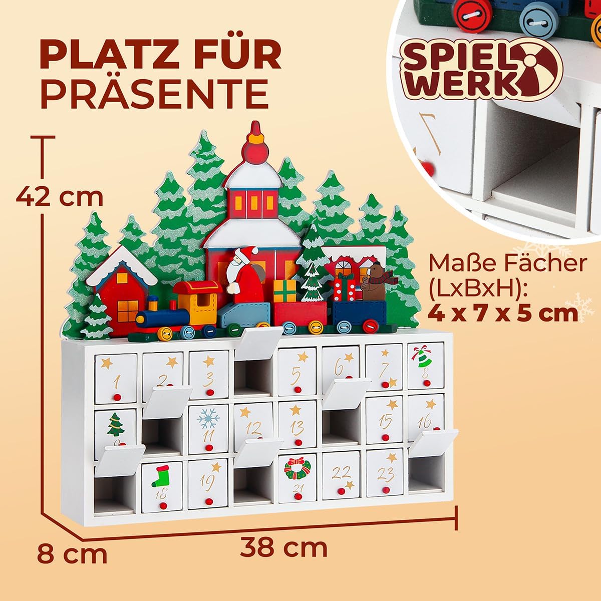 Adventskalender Winterlandschaft, Winterlandschaft