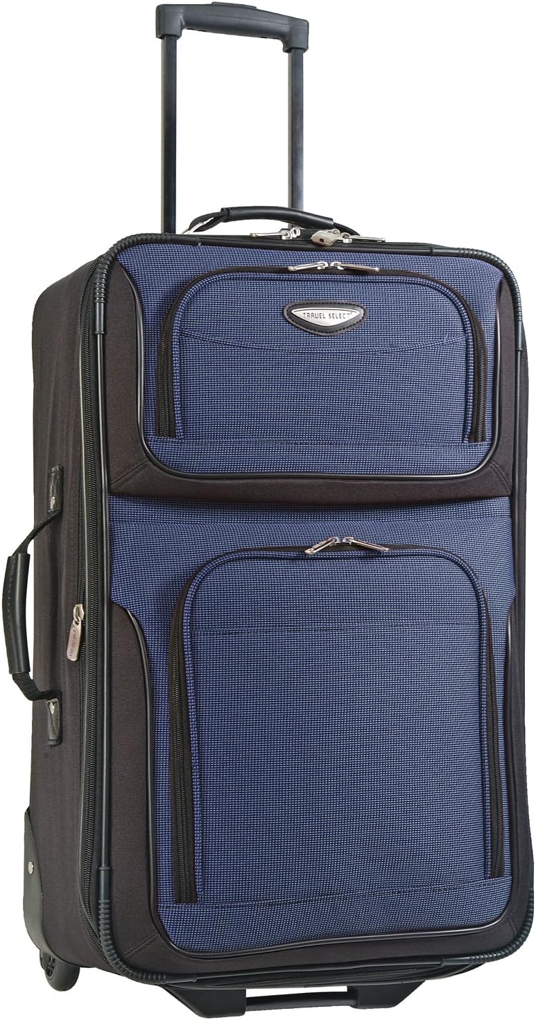 Koffer-Set Amsterdam, 8-Piece Set (15/21/25/29/Packing Cubes), Marineblau