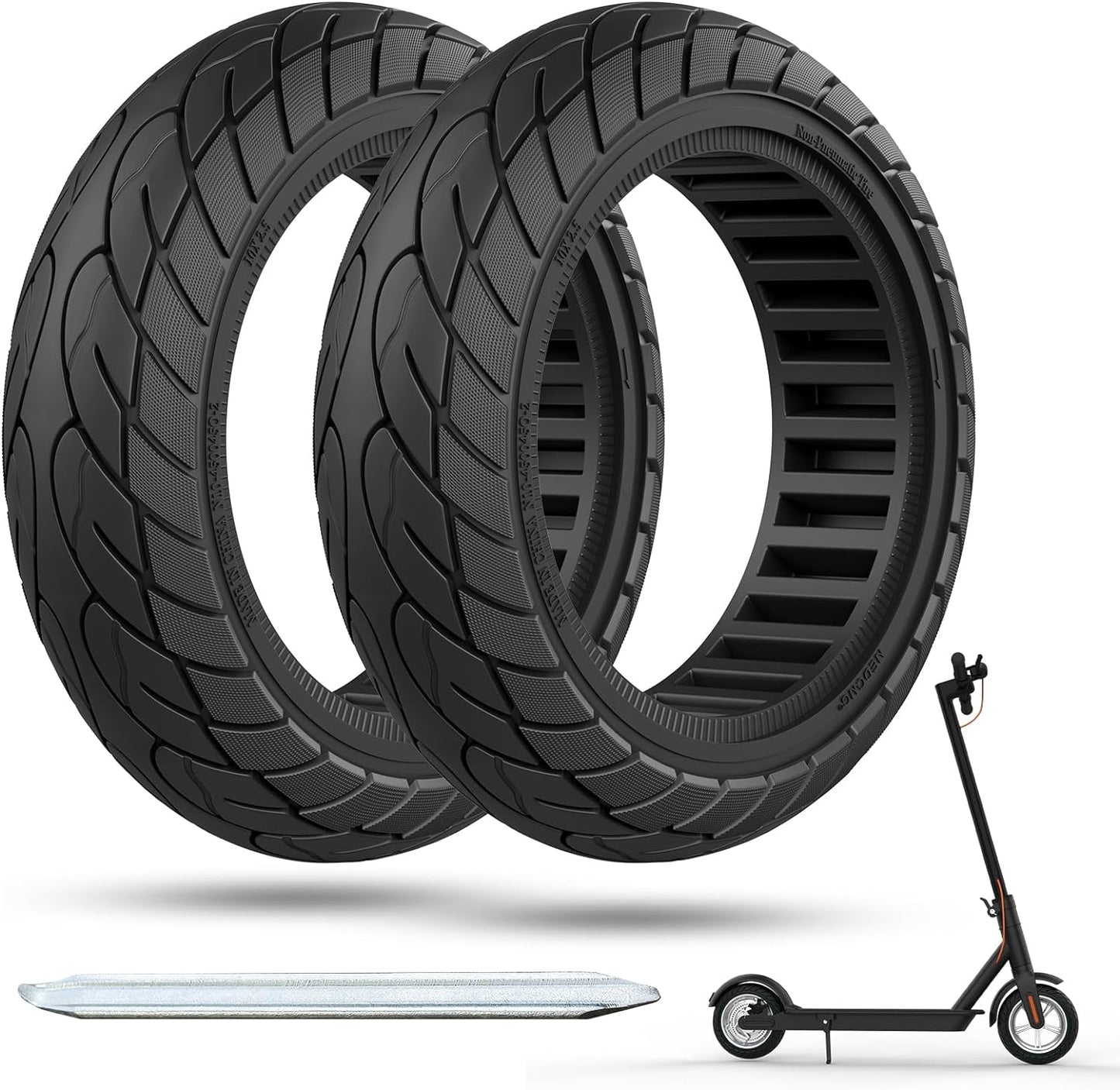 Ersatzreifen, Black-2pcs