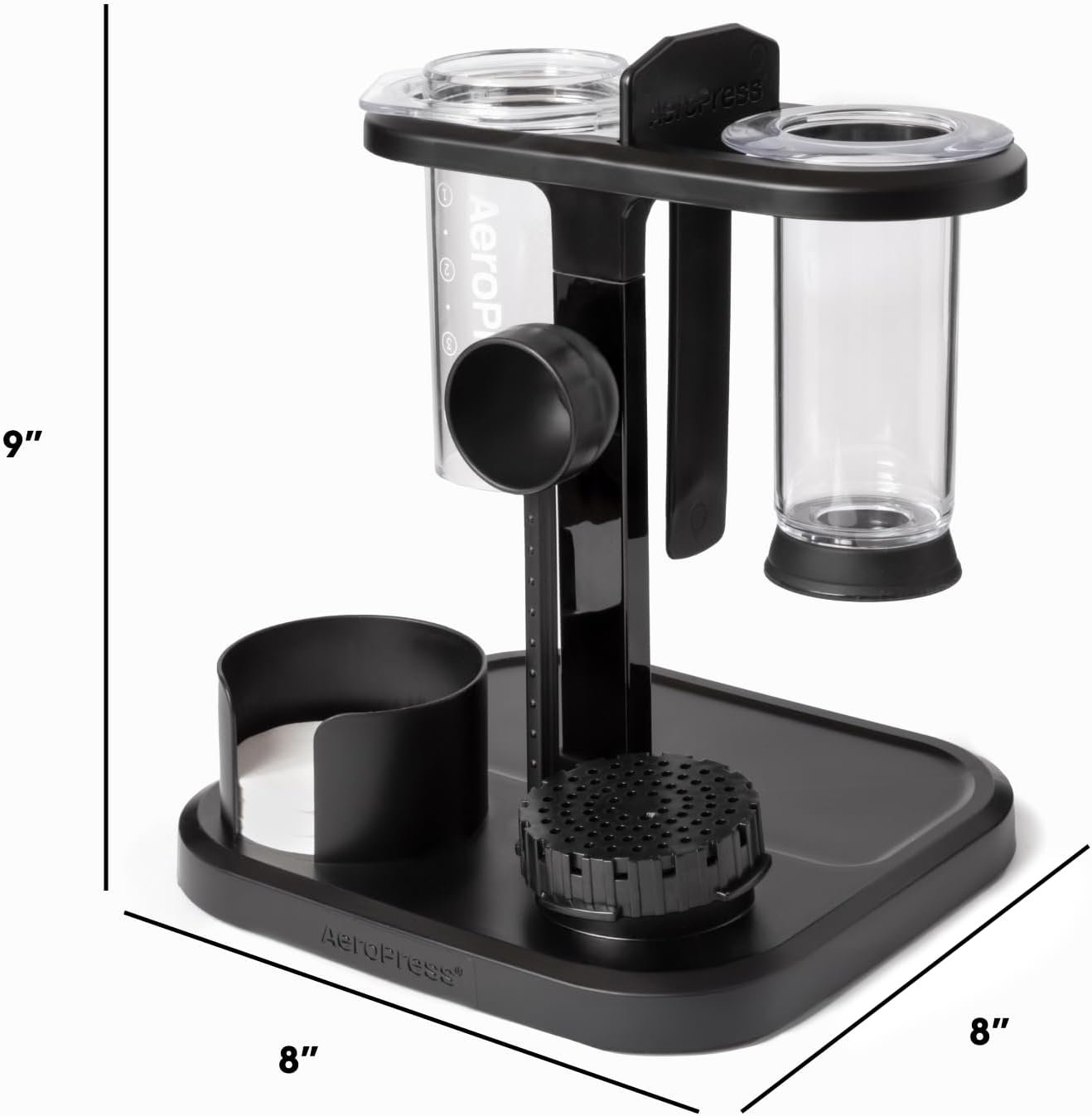 Organizer-Ständer für AeroPress Kaffeebereiter, Gummi