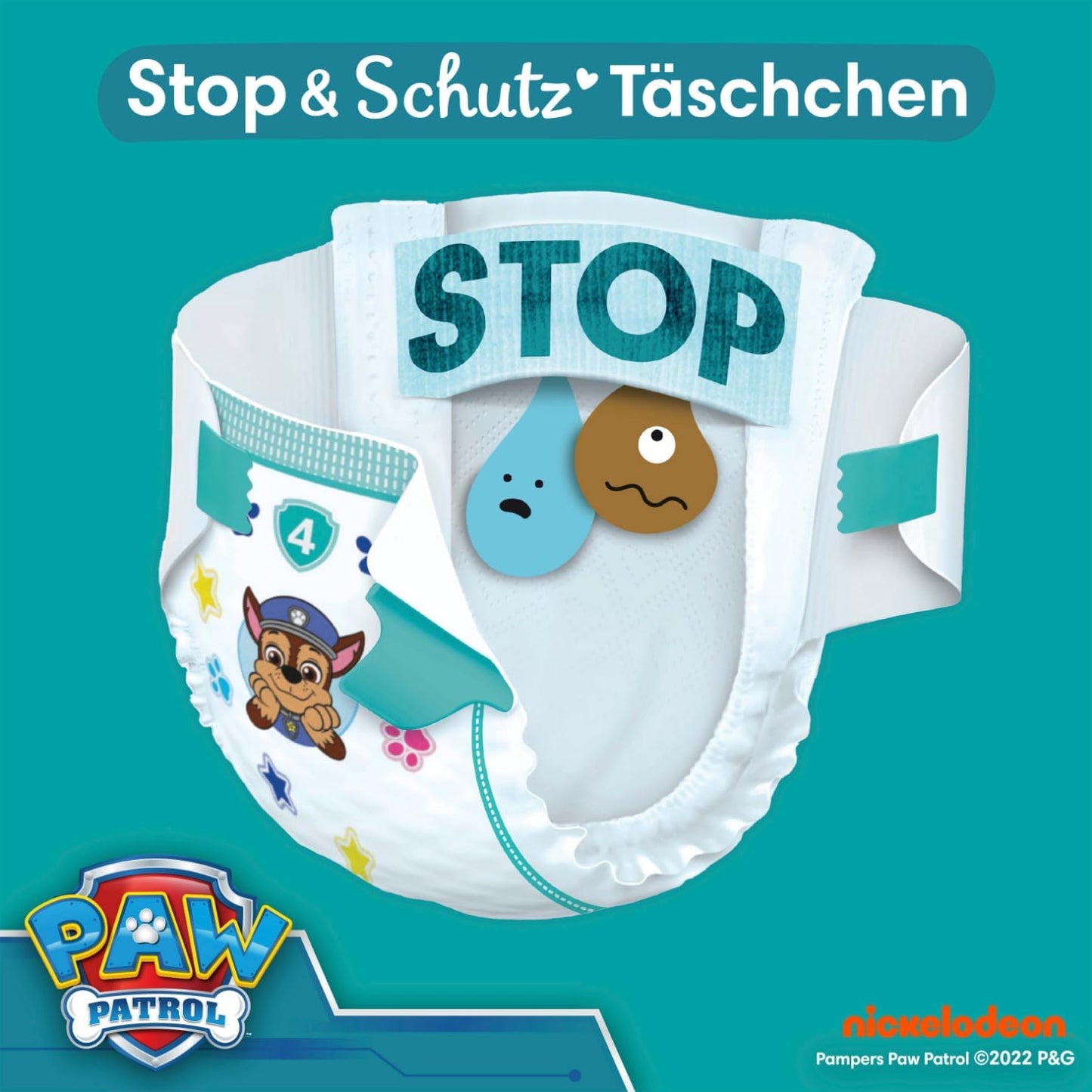Baby-Dry Windeln Paw Patrol Edition Grösse 6 (164 Stück), Größe 6 (164 Stück)
